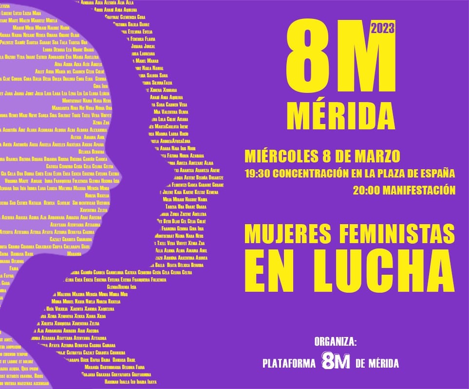 8 de marzo en Mérida