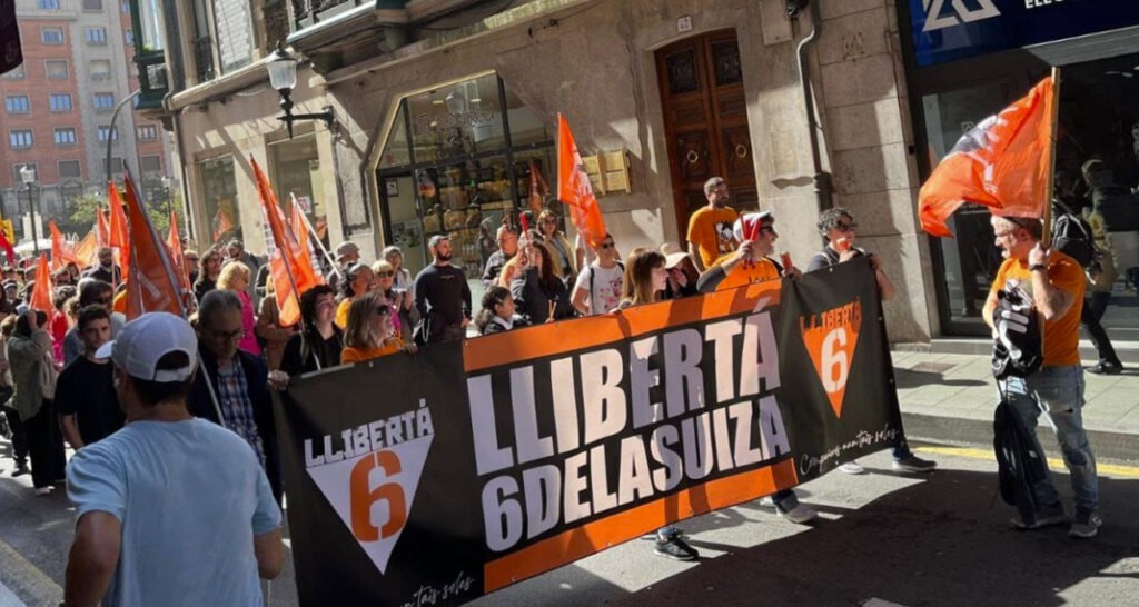 Comunicado contra la denegación de la suspensión de la pena de Las 6 de La Suiza