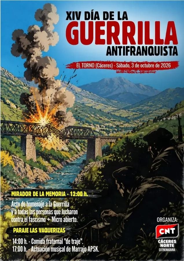 14 dia de la guerrilla antifranquista - El Torno